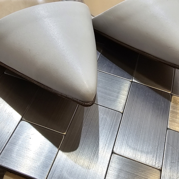 GIANVITO ROSSI PVC/LEATHER PUMPS - Picture 9 of 14